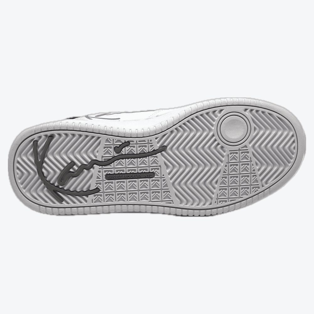 Karl Kani 89 Logo GS Sneaker – rutschfeste Außensohle mit charakteristischem Karl Kani Signature-Design für optimalen Grip und Streetwear-Style.